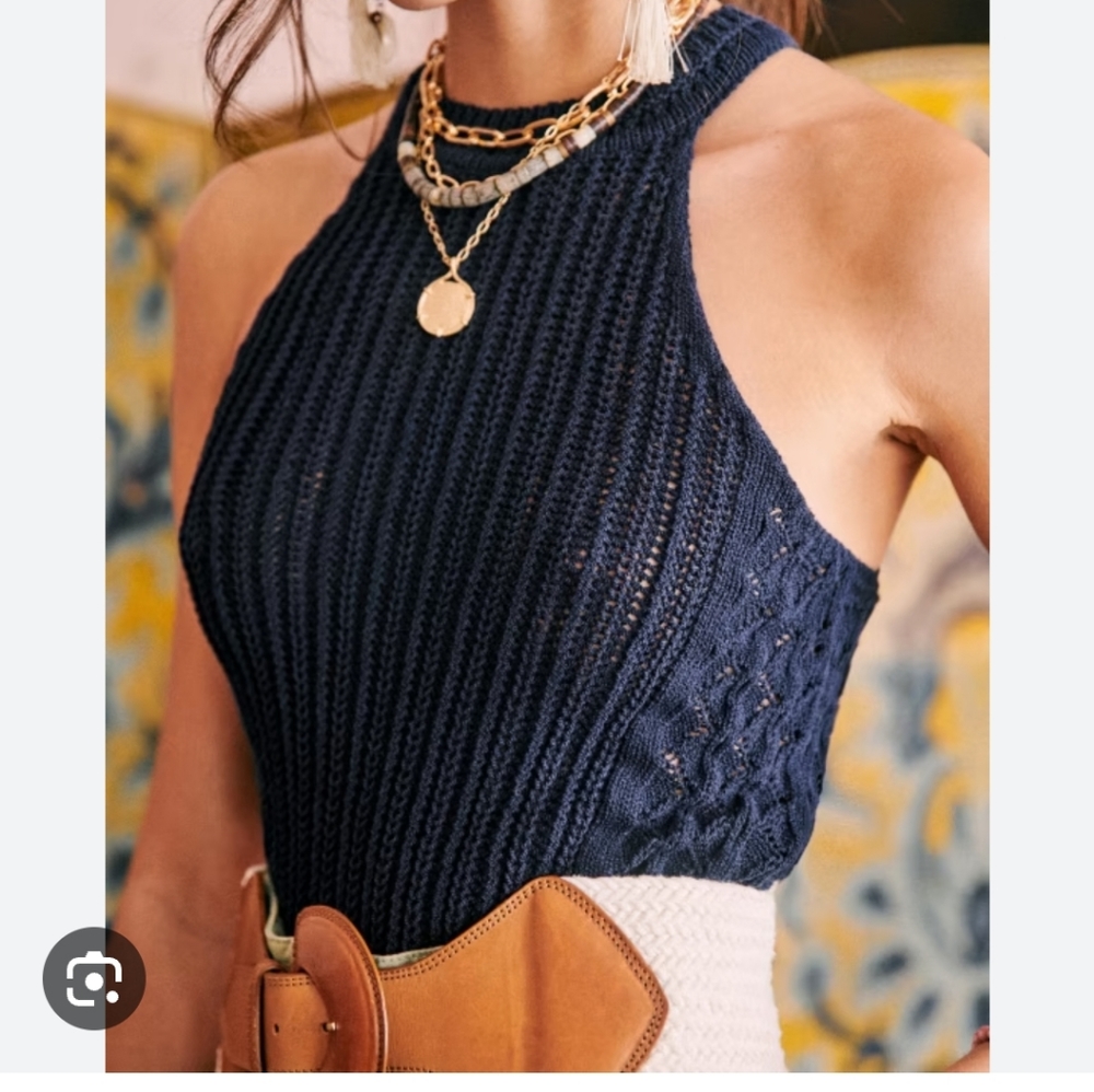 Sezane Jessica top sz- S black